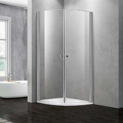 Aluminum alloy profile shower enclosure 6mm glass bathroom cheap shower rooms price for project