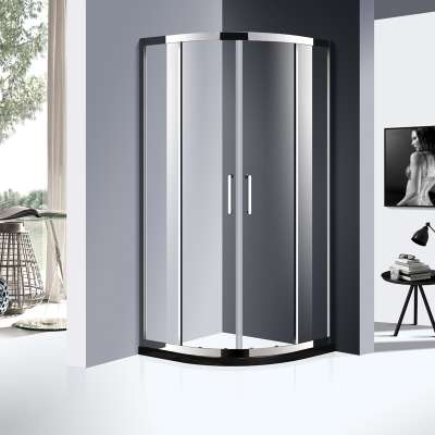 bathroom lower price free standing clips voyeur two fixed  8mm temper glass complete simple sliding shower rooms