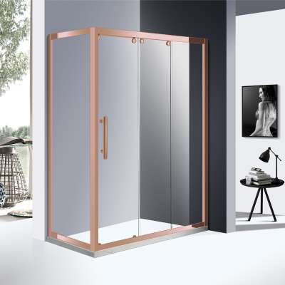 bathroom 304 stainless steel glass cabinets luxury  south africa shower cubicle partition glass door walk in shower enclosure