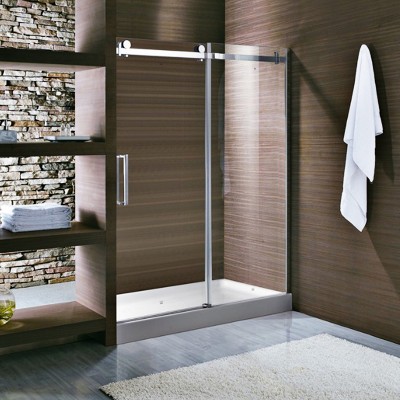 2 panel sliding small corner glass doors adjustable bathtub shower screens