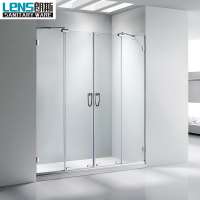 Top quality patent new style bathroom shower screen