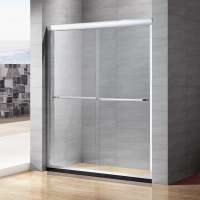 Aluminium rectangle shower screen